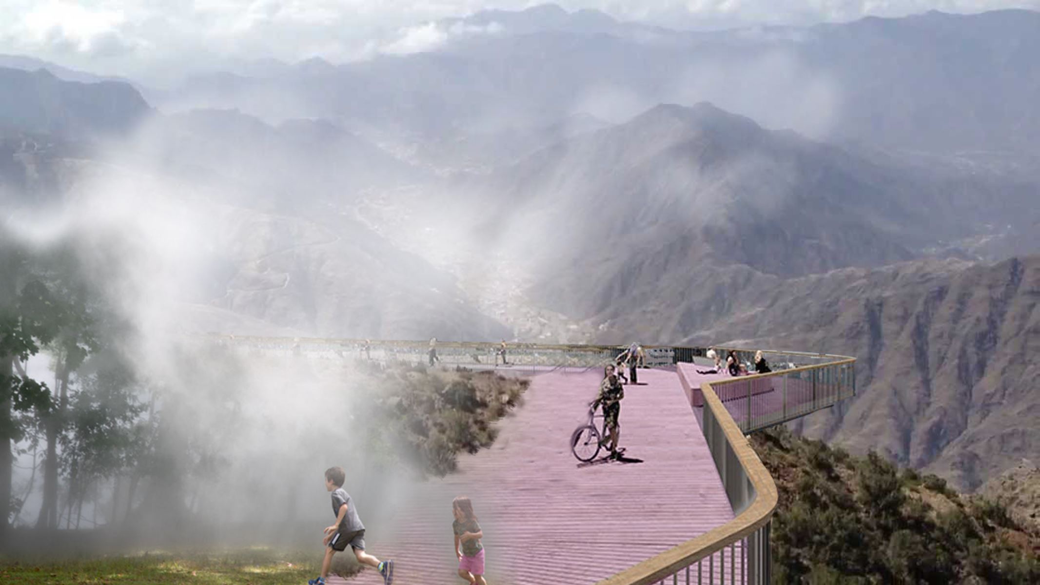 Al Soudah, Planning & Touristic Development